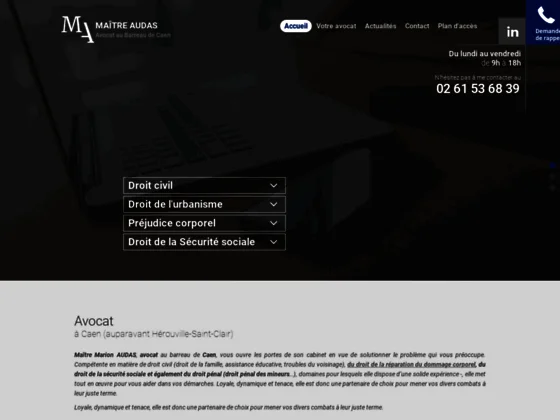 Avocat responsabilité civile - maître Audas - Caen 14