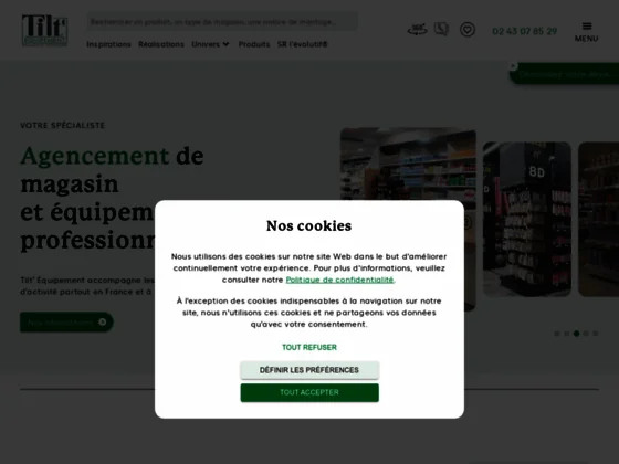 Fournisseur banque d'accueil