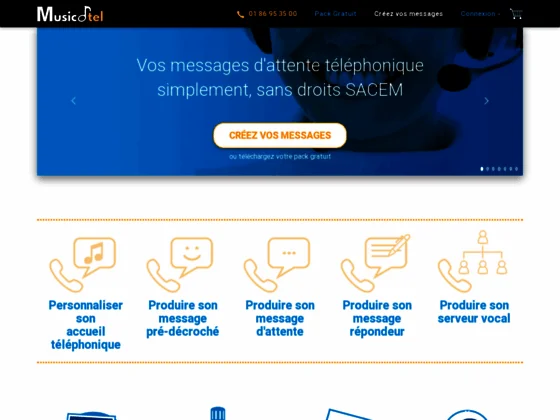 Conception d'annonces d'accueil pour standard