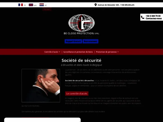Entreprise de sécurité et gardiennage