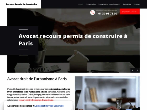 Avocat recours permis de construire à Paris 