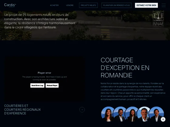 Réseau de courtiers immobiliers suisses