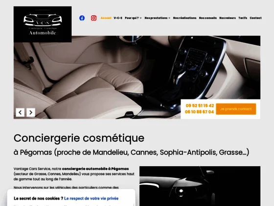 Conciergerie automobile Pégomas