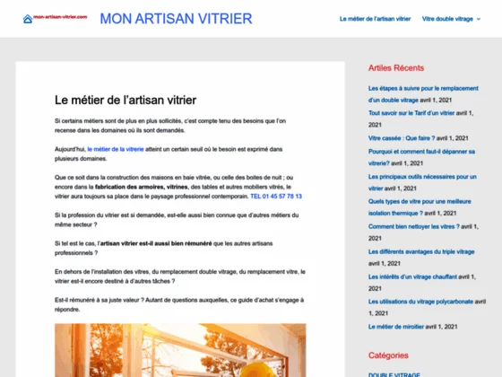 Pour tout savoir sur le métier de vitrier