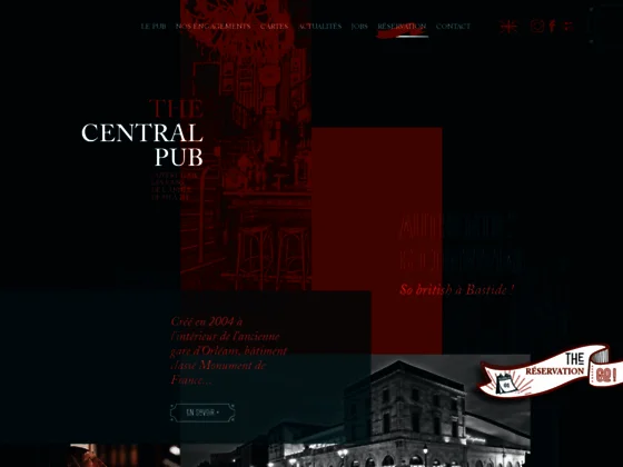 Bar Brasserie The Central Pub