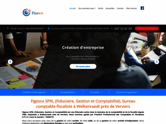 Bureau comptable Figesco à Verviers (Belgique)