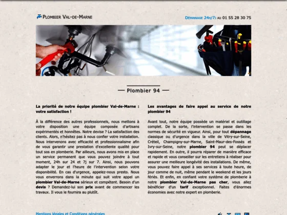 Plombier Val-de-Marne