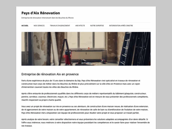 Entreprise Pays d’Aix Rénovation