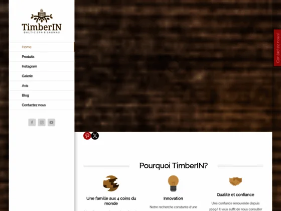 Bain nordique, Jacuzzi Extérieur SPA en Bois, Pas Cher Vente