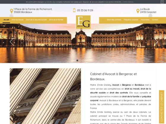 Avocat Emilie Grellety à Bordeaux, Maître Emilie Grellety