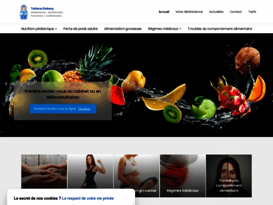 Nutritionniste-diététicienne Tatiana Dolowy - Orgeval, Saint Germain en Laye, 78