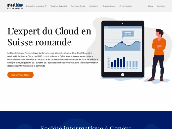 Société IT basée en suisse spécialisée dans les technologies Cloud