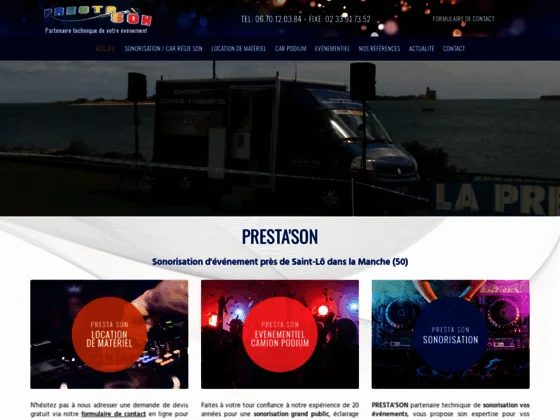 PRESTA SON - Organisateur d'évènement