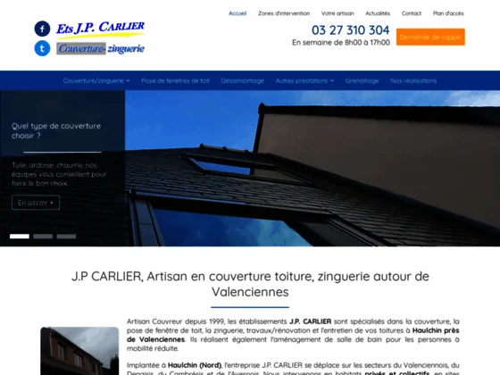 Ets J.P Carlier couverture-zinguerie