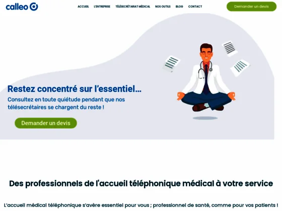 Plateforme téléphonique de Calleo