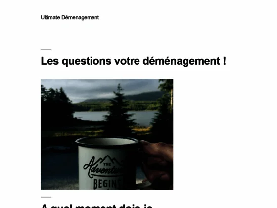 Entreprise de déménagement lyon