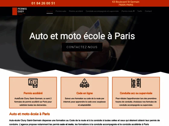 Auto-École Cluny Saint-Germain - Permis B