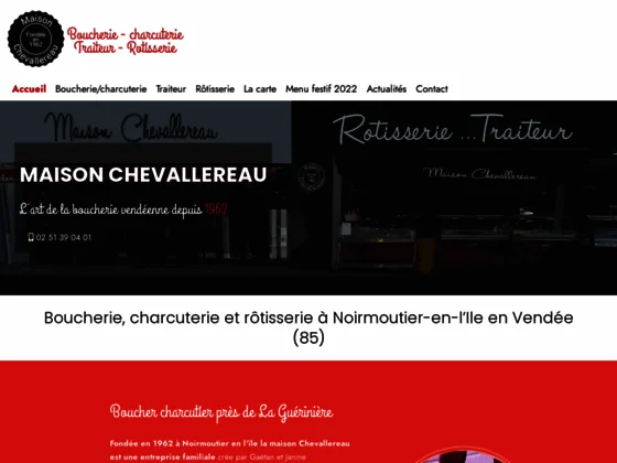 SARL CHEVALLEREAU - boucherie charcuterie traiteur