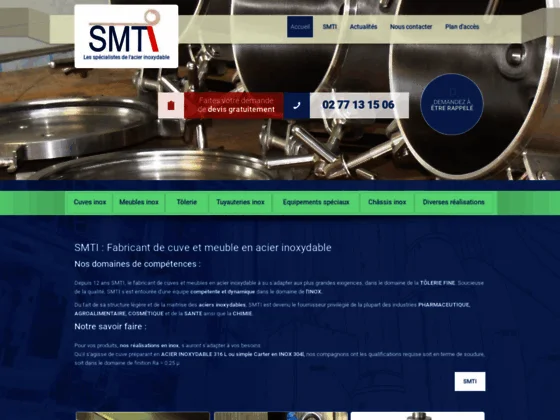 Fabricant de cuve en inox à Rouen