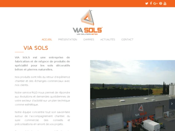 Viasols parking gazon