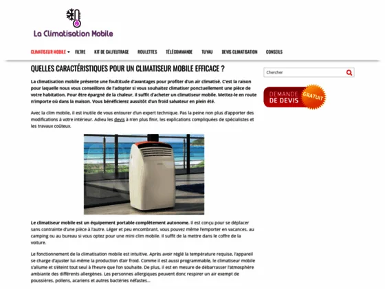 S'informer sur la climatisation mobile