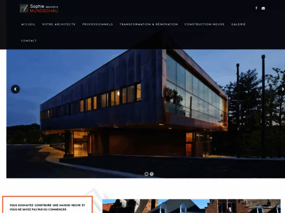 Architecte transformation maison Tournai