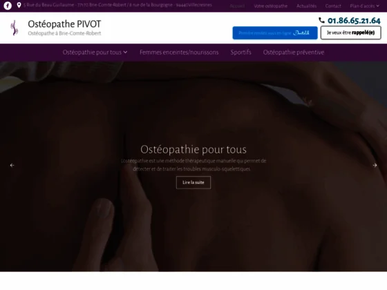 Cabinet d'ostéopathie à Brie-Comte-Robert