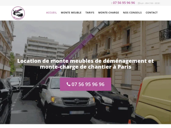Location de Monte Meubles Paris
