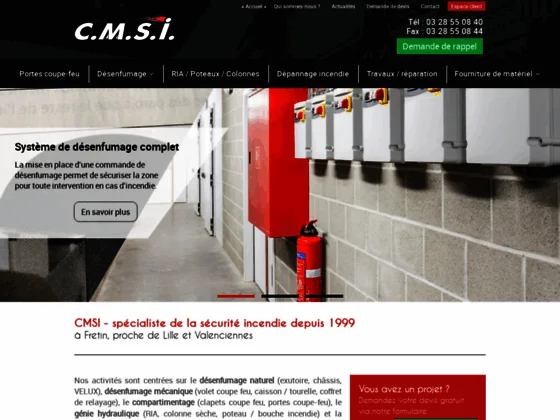 Entreprise de sécurité incendie à Fretin