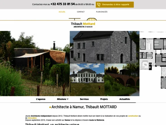 Confiez vos projets de construction de maison au cabient d'architecte à Namur