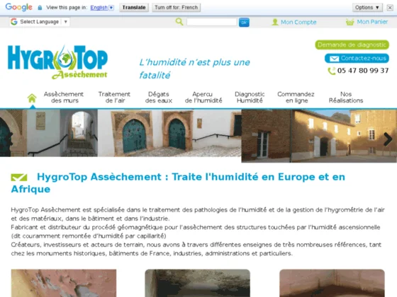 Traitement de l'humidité 