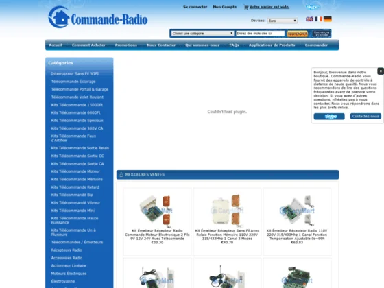 Contrôle Sans Fil - Système Émetteur Récepteur Radio