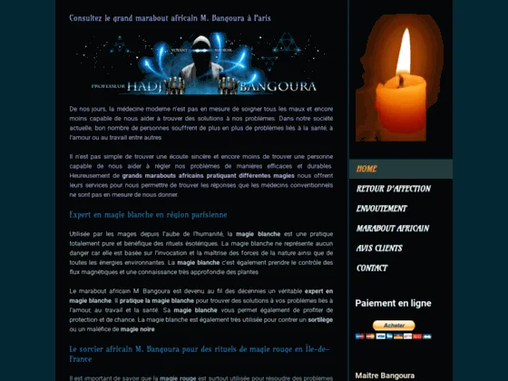 Un grand voyant médium et marabout africain à Paris