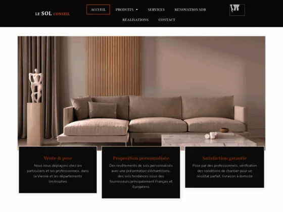 Sol vinyle 86 - Pose parquet Poitiers