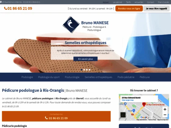 Contactez un podo-pédiatre à Ris-Orangis 