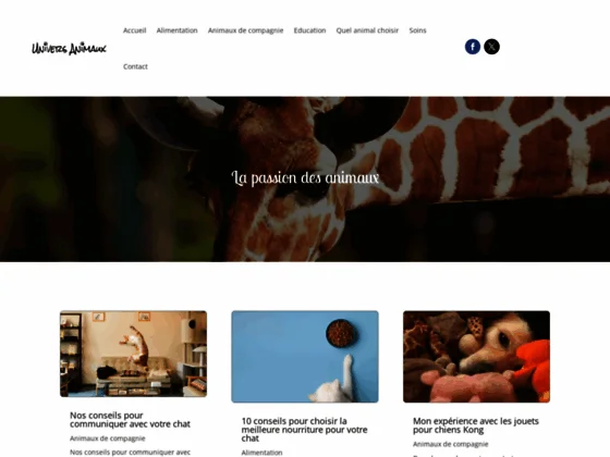 www.univers-animaux.fr