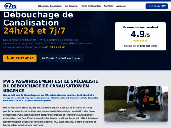 debouchage canalisation