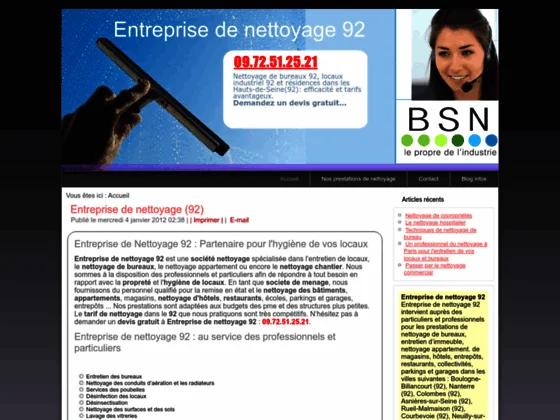 Entreprise de nettoyage dans les Hauts-de-Seine