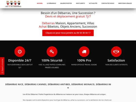 Débarras Antibes