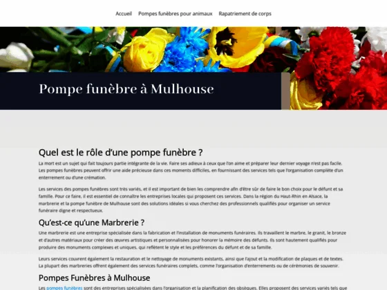 Les Pompes Funèbres Marbrerie de la Porte d’Alsace