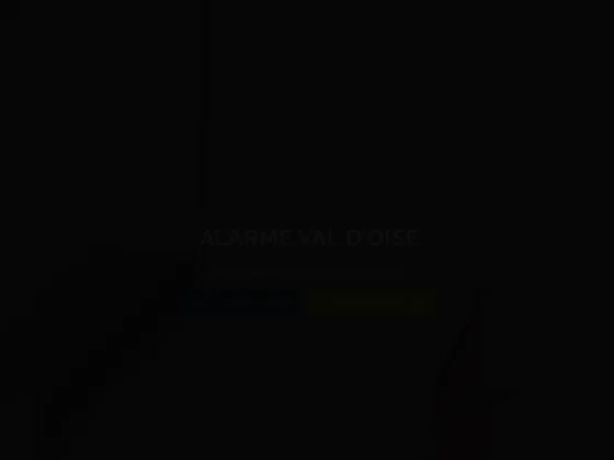 Alarme val d'oise