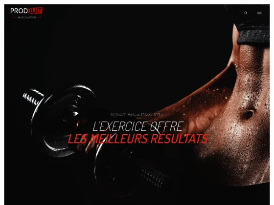 Produit musculation