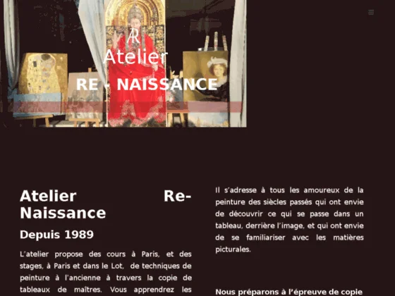 Atelier peinture paris