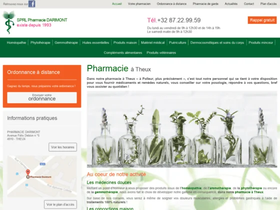 Pharmacie Darimont à Theux en Belgique