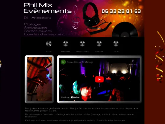 Animation de soirées à Orléans dans le Loiret - Philmix