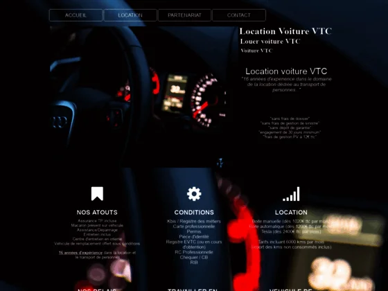 Location de voitures VTC à Paris pour les professionnels