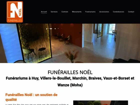 Funérarium près de Neupré et Nandrin: Funérailles Noël