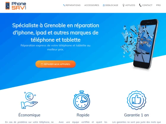 Phone-sav, réparation Iphone et toutes marques Grenoble