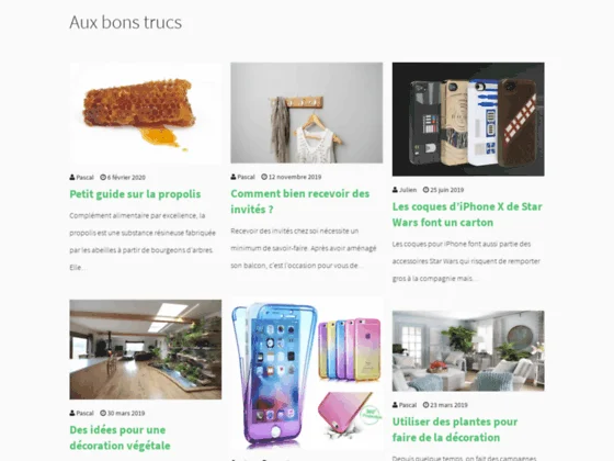 Les bonnes astuces d'Hubert