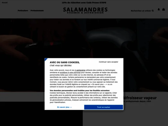 Optimiser la qualité du repassage grâce aux defroisseurs vapeur Salamandres !